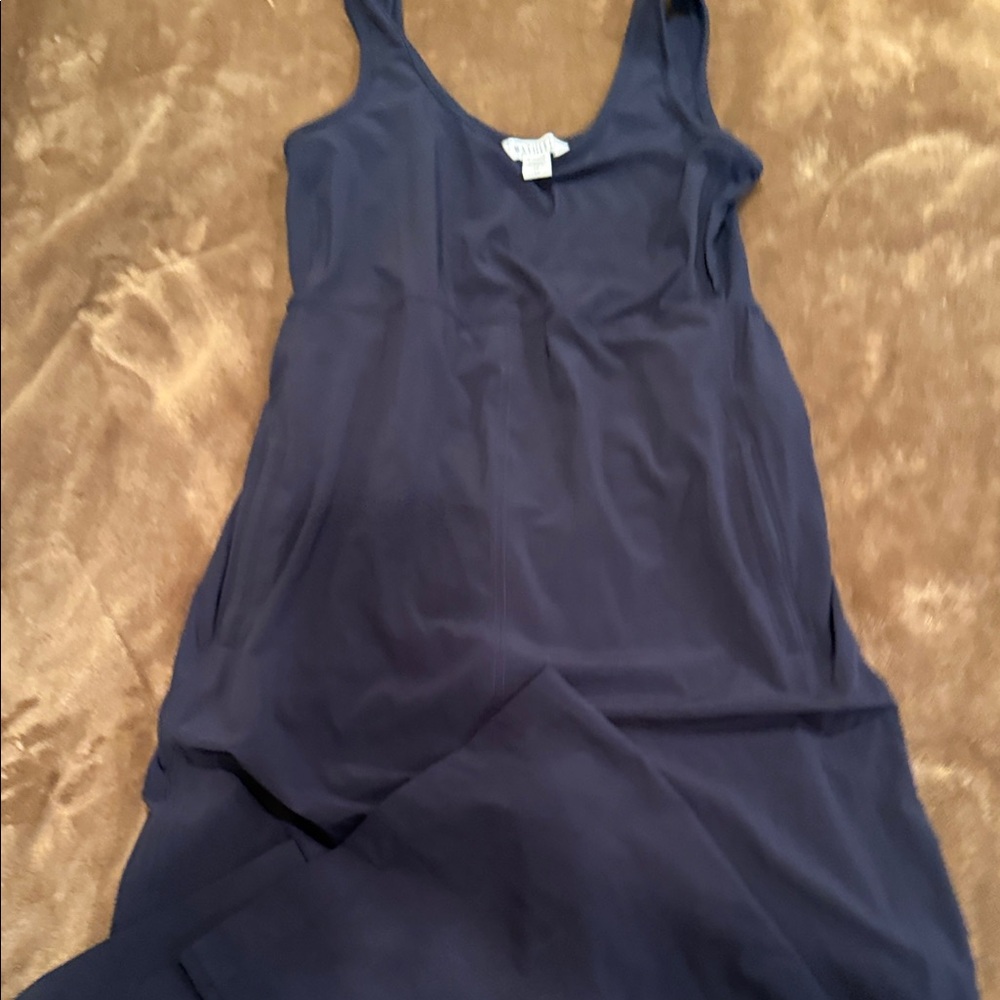 Athleta jumpsuit navy blue